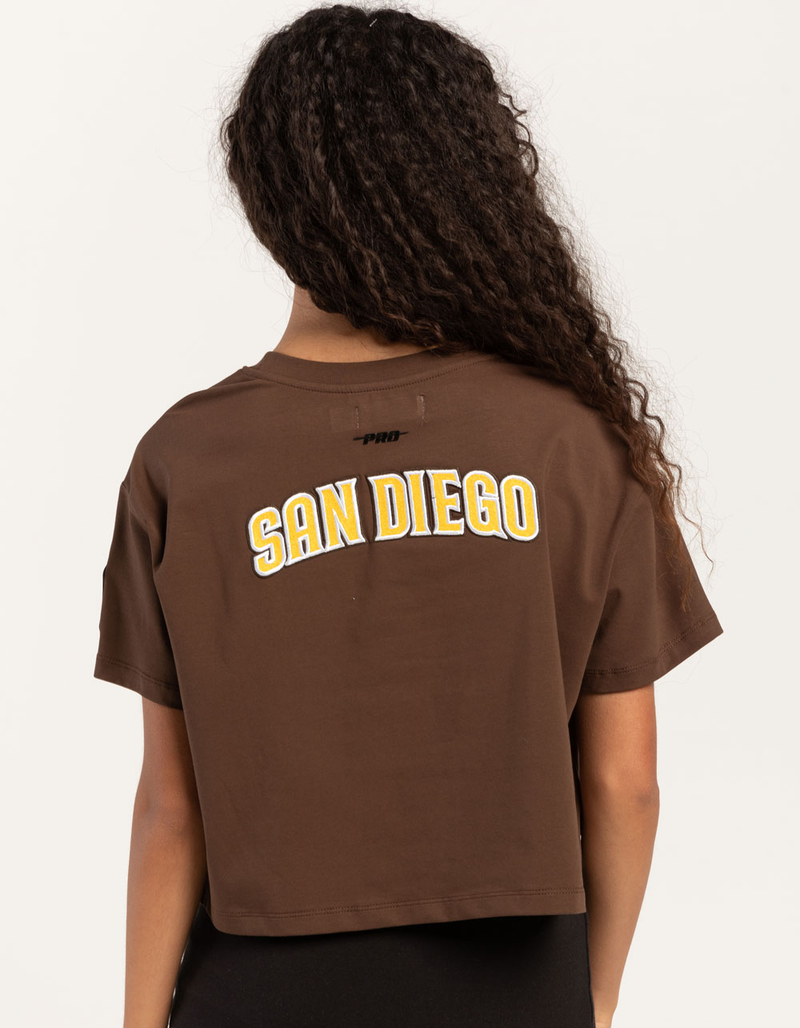 PRO STANDARD San Diego Padres Womens Crop Tee image number 0