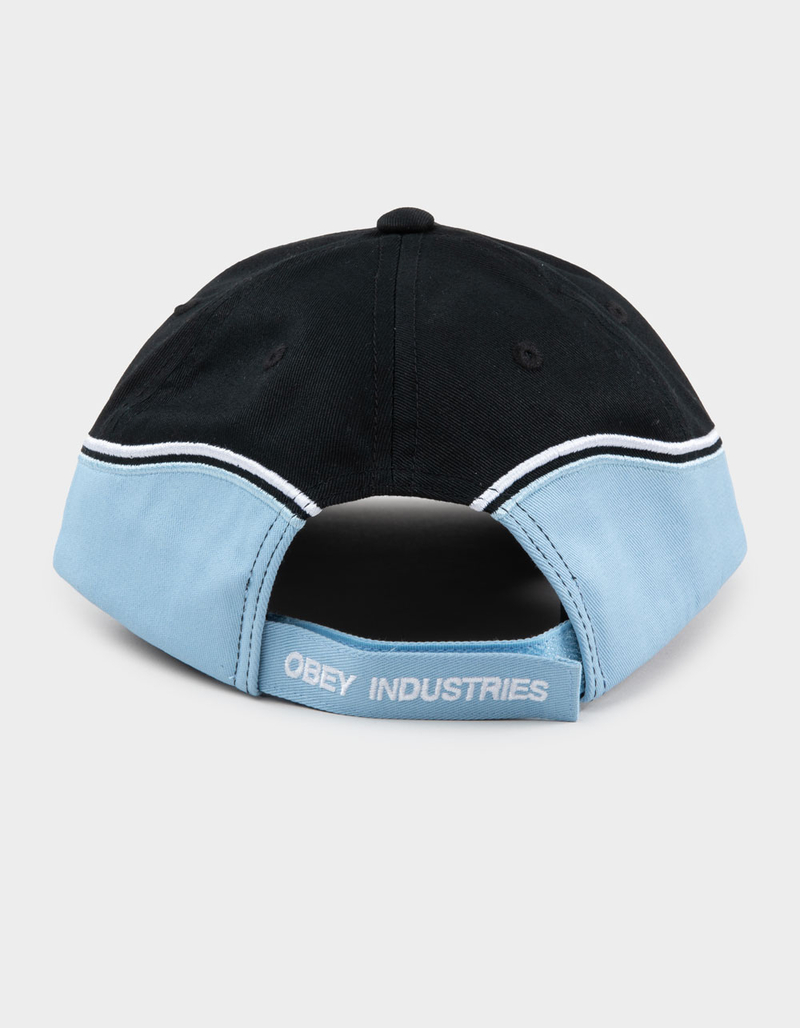 OBEY Speedway 6 Panel Strapback Hat image number 2