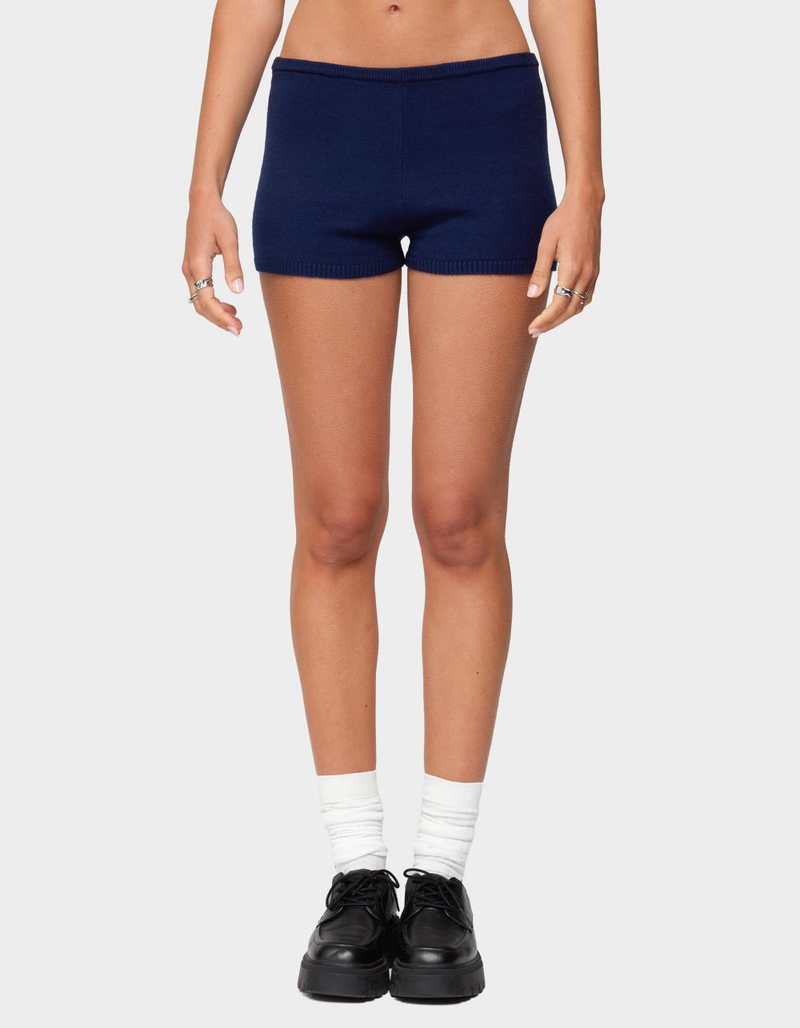 EDIKTED Arianna Knit Shorts image number 0