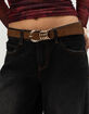 Rene Faux Suede Belt image number 2