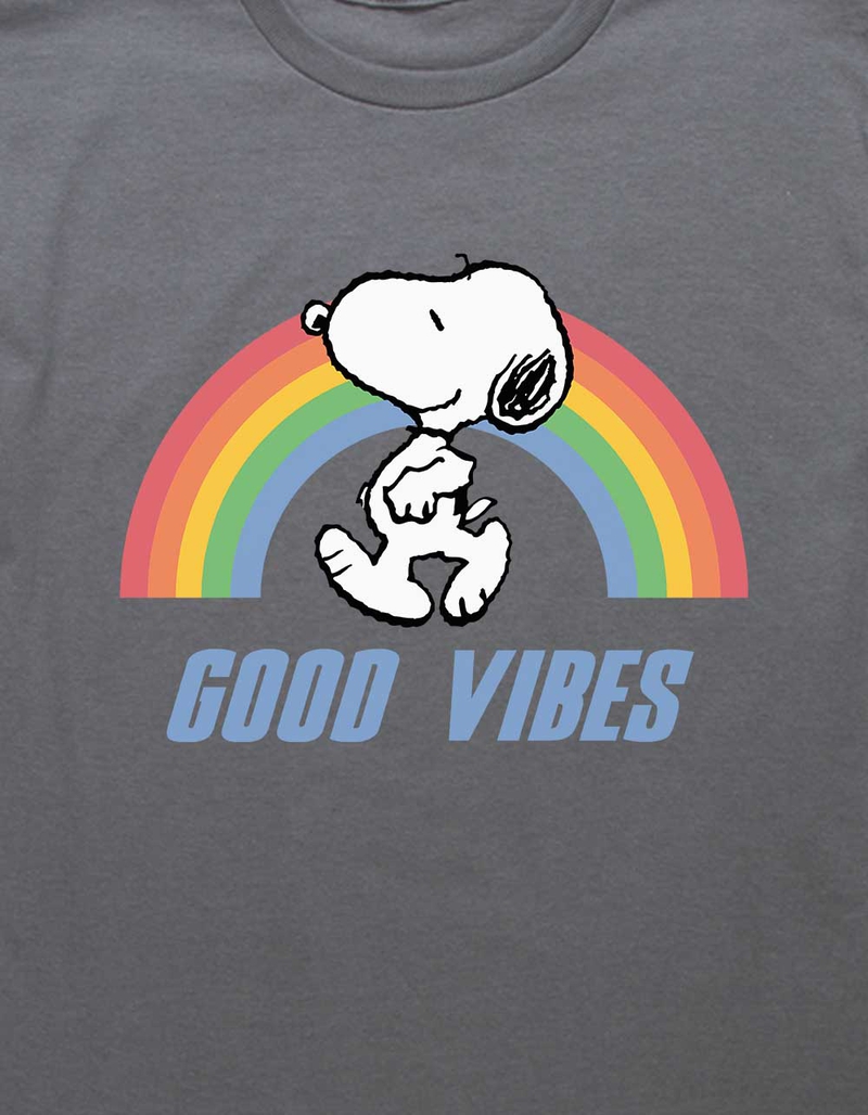PEANUTS Rainbow Good Vibes Unisex Kids Tee image number 1