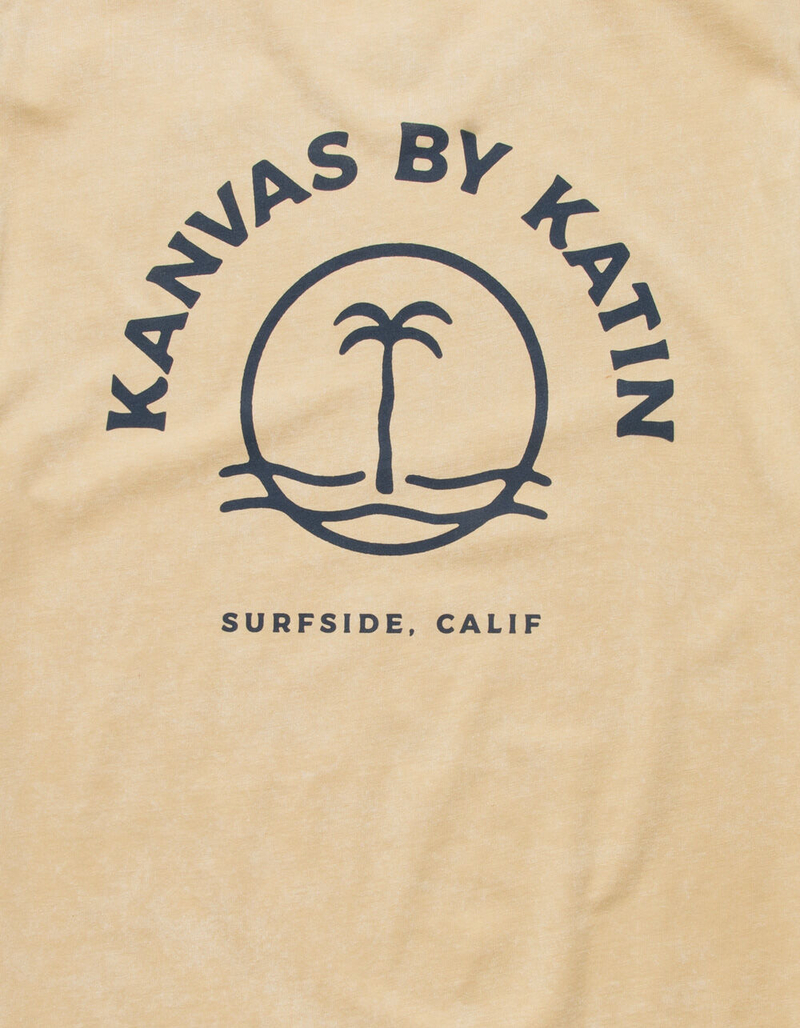 KATIN Solo Mens Mineral Wash T-Shirt image number 2