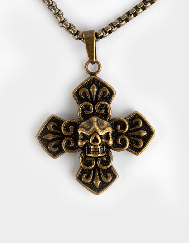 ED HARDY Skull Necklace image number 2