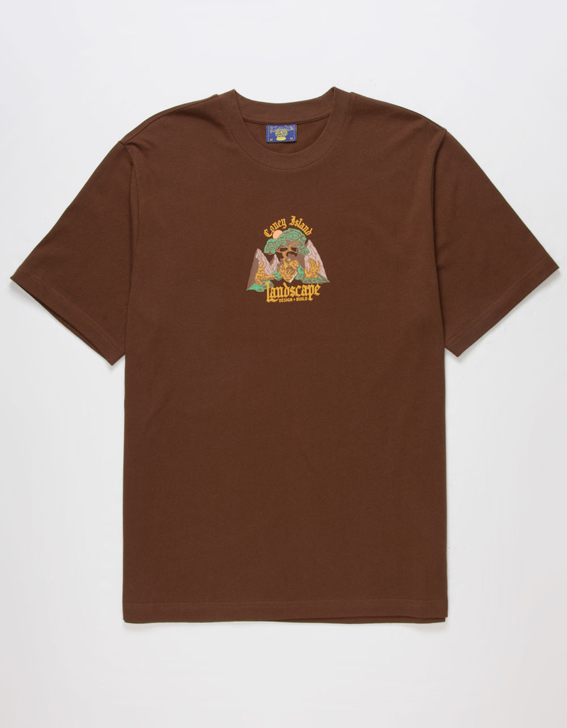 CONEY ISLAND PICNIC Landscape Mens Tee image number 1