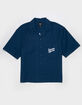 RSQ Mens Graphic Crop Button Up Shirt image number 2