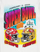 47 BRAND Super Bowl Chiefs & 49ers Mens Tee image number 2