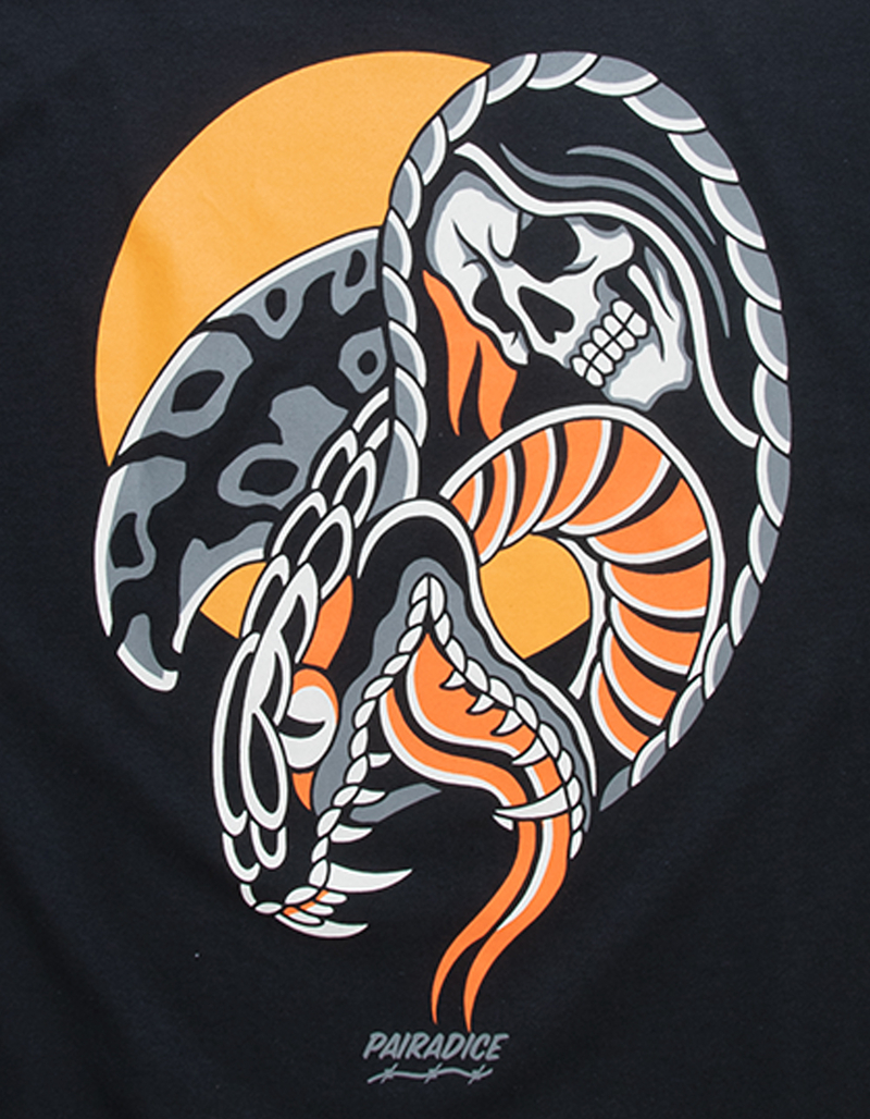 WELCOME TO PAIRADICE Serpent Mens Tee image number 2