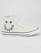 CONVERSE Cheerful Chuck Taylor All Star Egret High Top Shoes image number 1