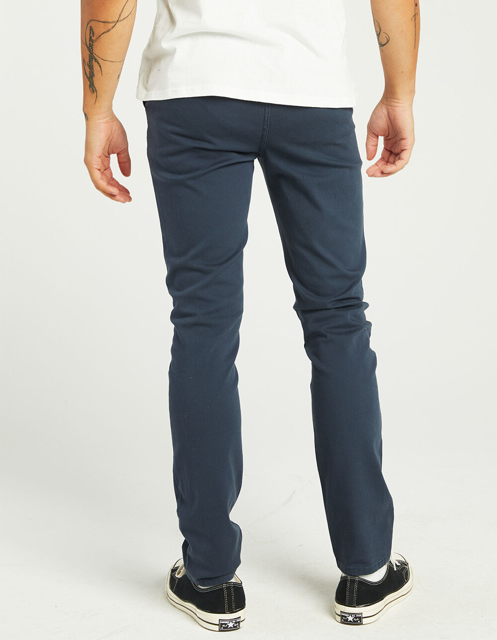 RSQ Mens Skinny Chino Pants - WASHED NAVY - 28x32 | Tillys