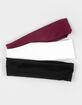 FULL TILT 3 Pack Butter Soft Headbands image number 1