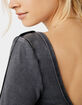 FREE PEOPLE We The Free Unapologetic Womens  Long Sleeve Tee image number 4