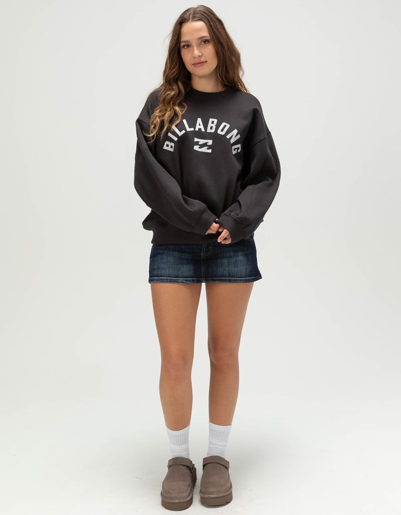 BILLABONG Mono Arch Womens Crewneck Sweatshirt image number 1