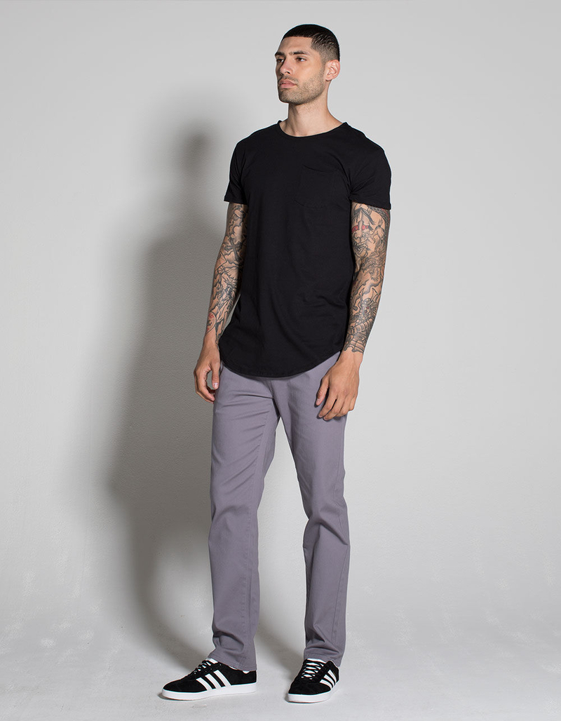 RSQ New York Mens Slim Straight Stretch Chino Pants image number 1