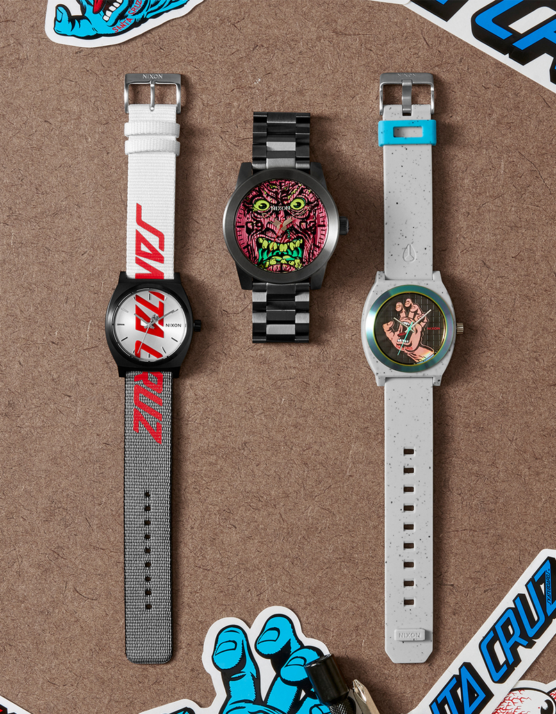NIXON マリア 時計 santa cruz bones brigade（NIXON x Santa Cruz 