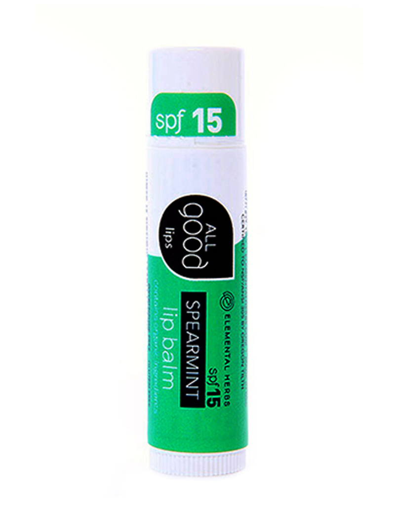 ALL GOOD SPF 15 Spearmint Lip Balm image number 0
