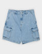 RHYTHM Mens Denim Cargo Shorts image number 1