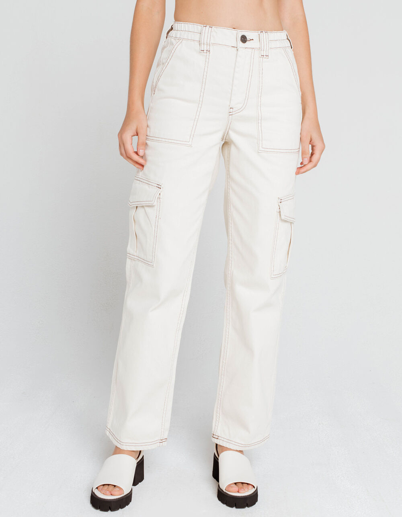 BDG Urban Outfitters Blaine Womens Ecru Skate Jeans image number 1