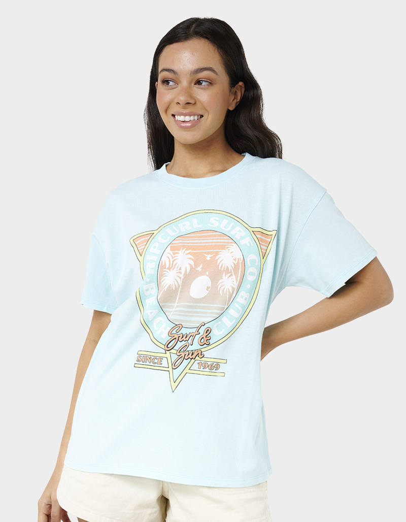 RIP CURL Beach Club Heritage Womens Tee image number 0