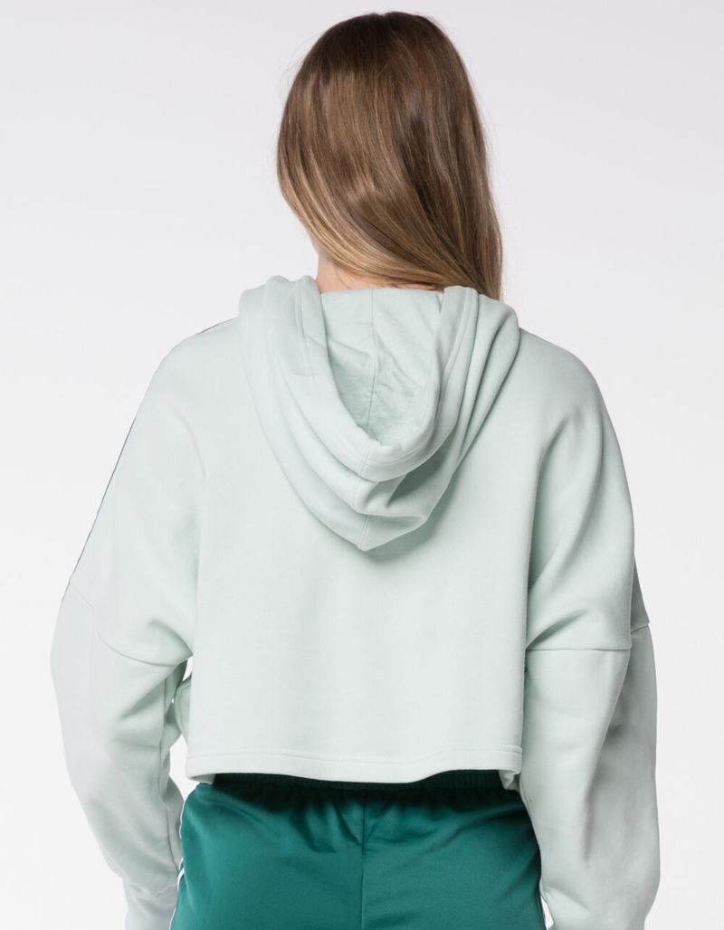 ADIDAS 3-Stripe Womens Cropped Hoodie image number 2