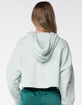 ADIDAS 3-Stripe Womens Cropped Hoodie image number 3