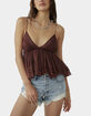 FREE PEOPLE Carrie Womens Top image number 1