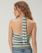 RSQ Womens Stripe Halter Top image number 3