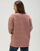 BRIXTON Retro Rugby Womens Long Sleeve Polo Shirt image number 4