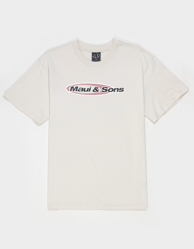 MAUI & SONS Flying Disc Mens Tee image number 1