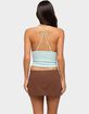 EDIKTED Alitah Bead Textured Tank Top image number 3