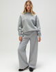 FULL TILT Dice Print Womens Wide Leg Sweatpants image number 2