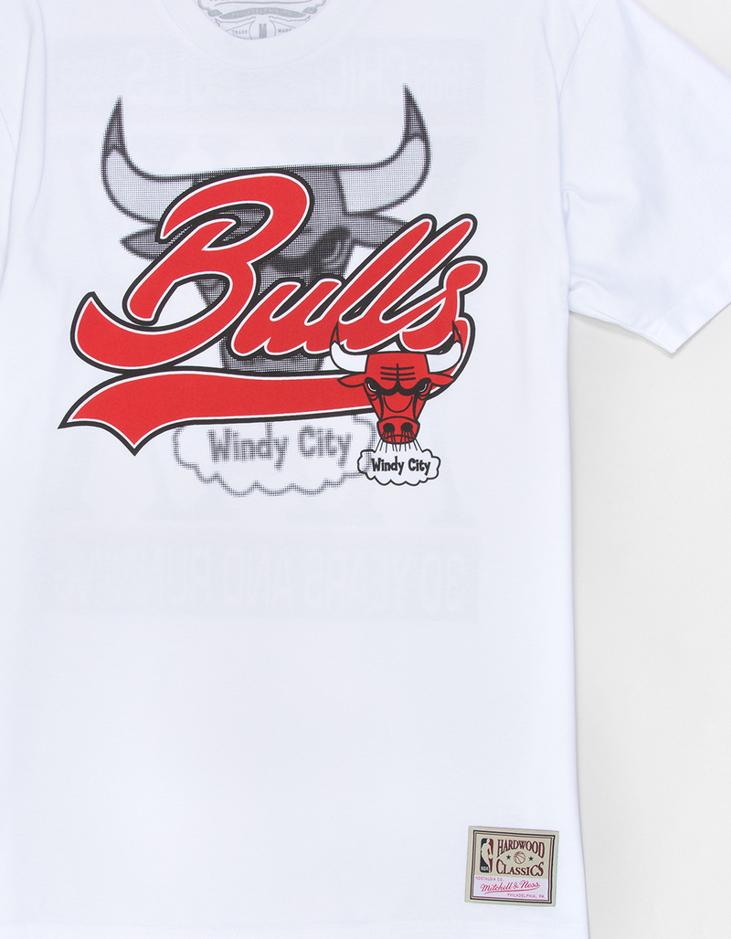 MITCHELL & NESS Chicago Bulls Oversweep Mens Tee image number 2