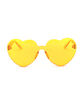 All Heart Eyes Orange Sunglasses image number 2