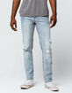 RSQ New York Rip N Repair Mens Slim Straight Jeans image number 1