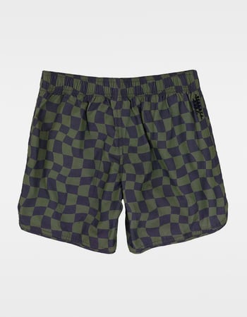 SEAESTA SURF Wavy Checks Boys Boardshorts Alternative Image