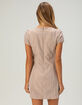 RSQ Womens Button Front Mini Dress image number 4