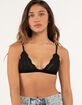 SKY & SPARROW Lace Trim Bralette  image number 1