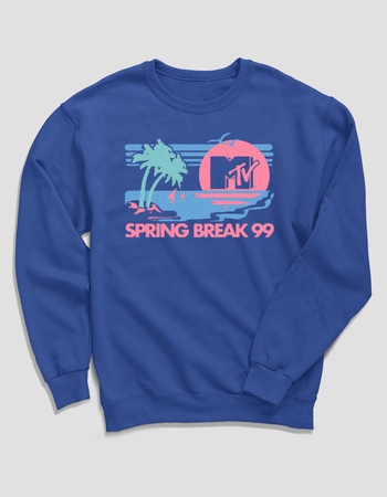 MTV Pastel Beach Unisex Crewneck Sweatshirt Primary Image