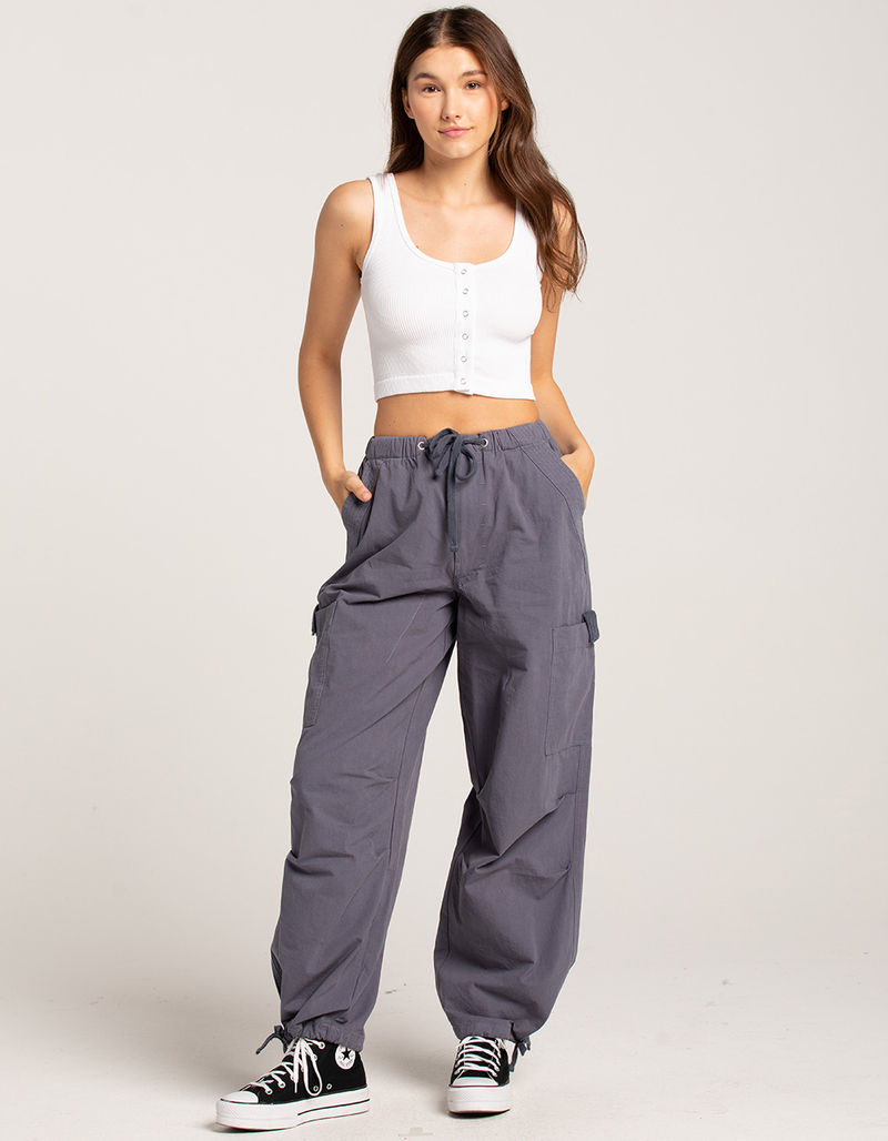 RSQ Womens Low Rise Parachute Pants image number 0