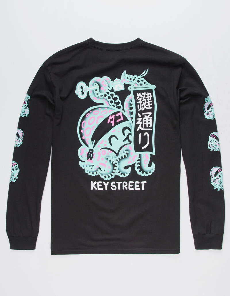 KEY STREET Octo Pal Mens TShirt BLACK Tillys