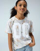 FULL TILT 00 Camo Girls Boyfriend Tee image number 1