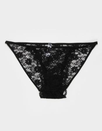 FULL TILT Double Strap Lace Hipster Panties Alternative Image