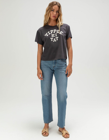 SENDERO PROVISIONS CO. Yippee Ki Yay Womens Boxy Crop Tee Alternative Image