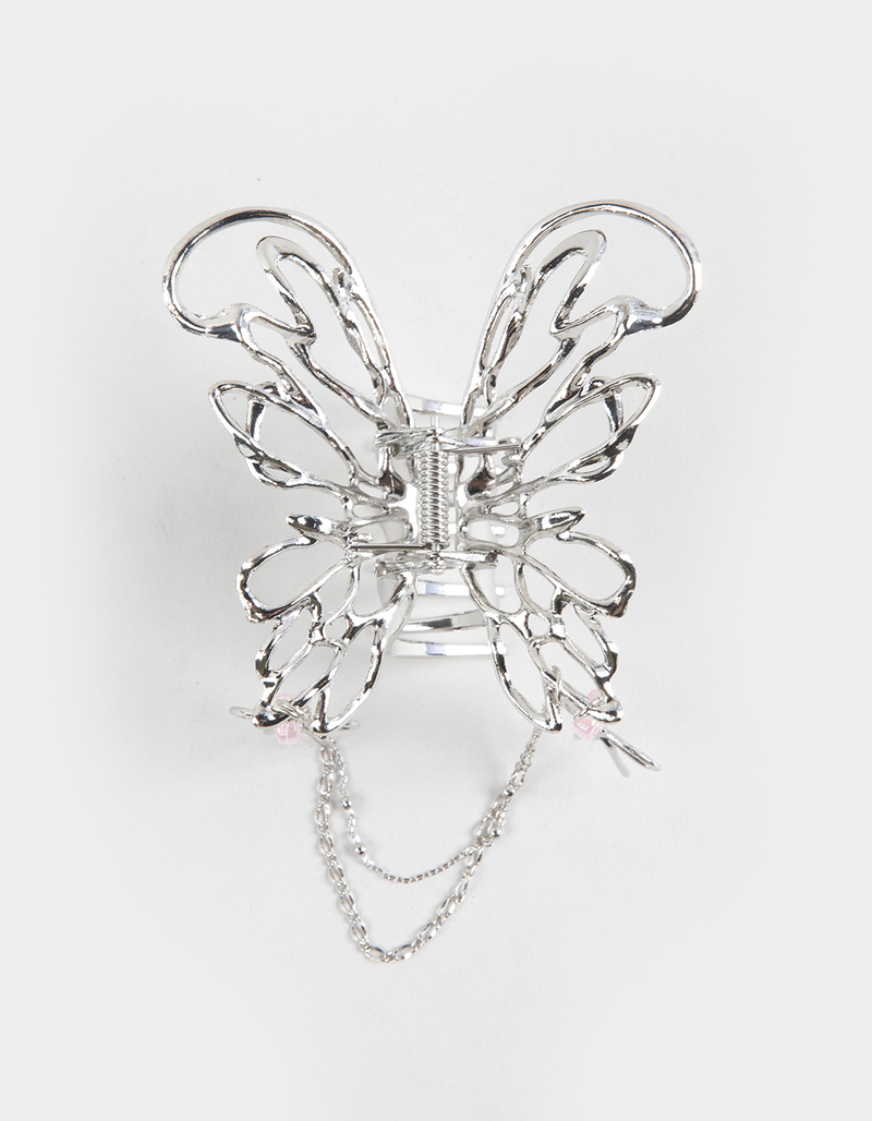 FULL TILT Metal Butterfly Claw Hair Clip image number 0