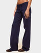 EDIKTED Claudia Straight Leg Pants image number 2