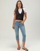 RSQ Womens Low Rise Capri Jeans image number 1