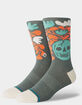 STANCE Skelly Nelly Mens Crew Socks image number 1