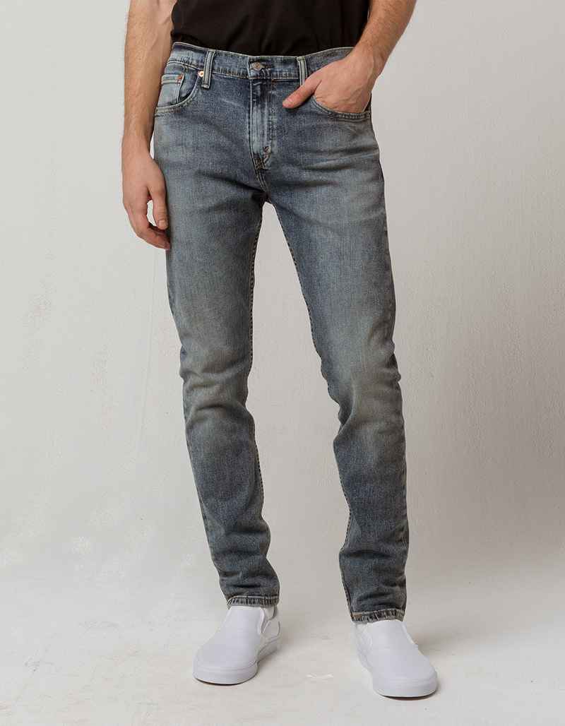 Jeans Levi's 512 Premium Slim Tapered Stretch - Noir - Taille W32 L32 - Occasion Très Bon État