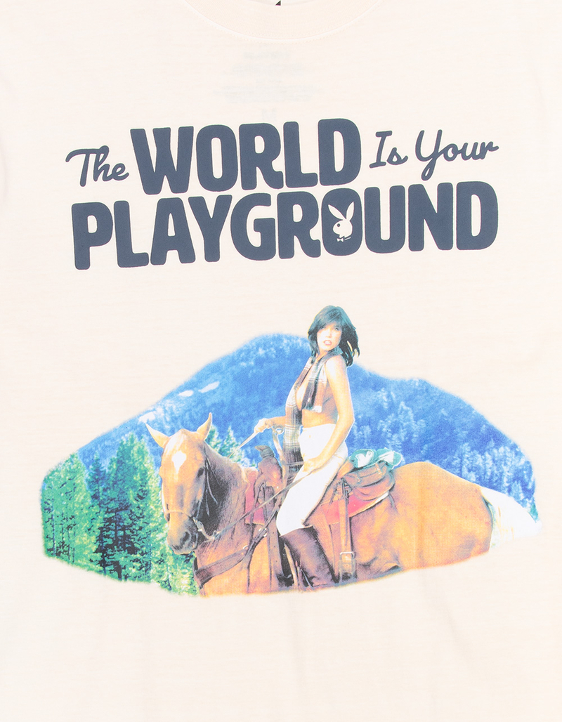 PLAYBOY Playground Mens Boxy Tee image number 1