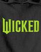 WICKED Green Logo Unisex Kids Hoodie image number 2