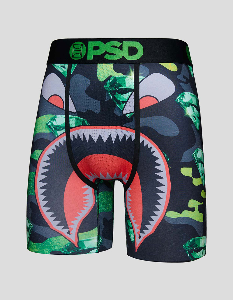 PSD Warface Emerald Camo Mens Boxer Briefs image number 0